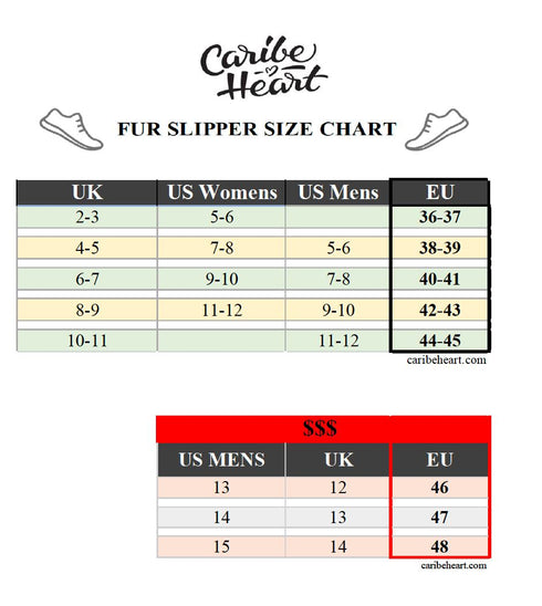 Aruba Fluffy Slipper - CaribeHeart Aruba